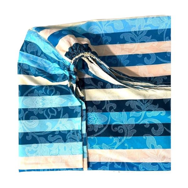 ملحفه کشدار اسپرت طرح پیام 1نفره 2تکه