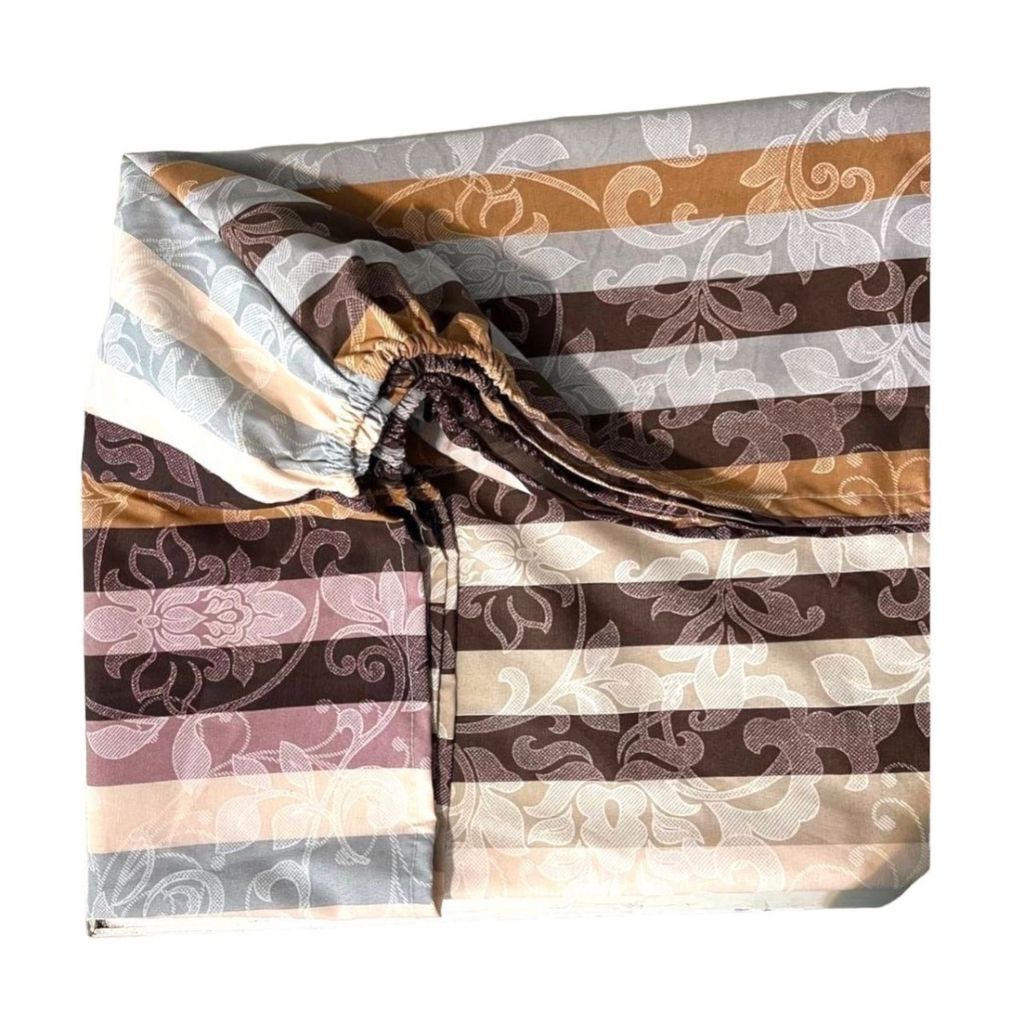 مشخصات ملحفه کشدار اسپرت طرح پیام 1نفره 2تکه