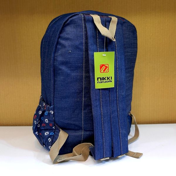 کوله پشتی جین طرح 3 گربه Sammao