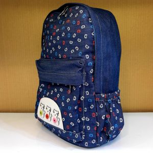 فروش اینترنتی کوله پشتی جین طرح 3 گربه Sammao