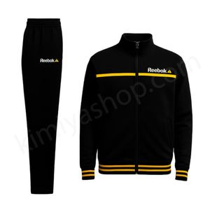 ست گرمکن و شلوار ورزشی مردانه ریبوک مشکی زرد