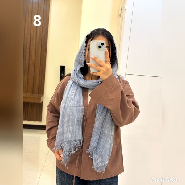 شال وارداتی کنفی دورریش