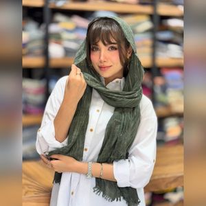 خرید آنلاین شال وارداتی کنفی دورریش