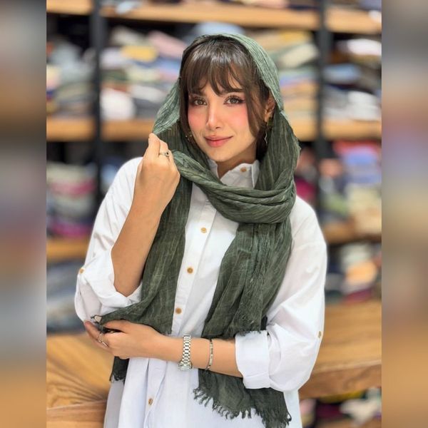 شال وارداتی کنفی دورریش