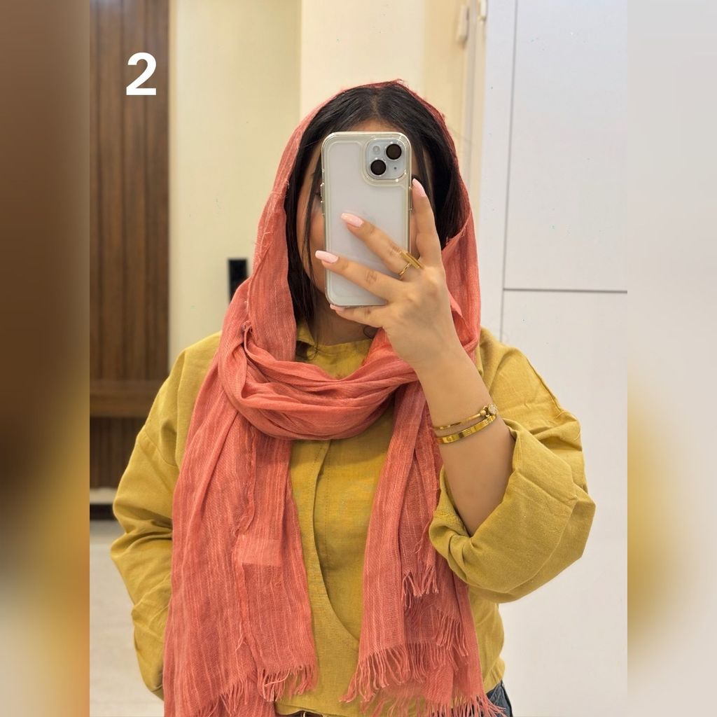 قیمت ارزان شال وارداتی کنفی دورریش