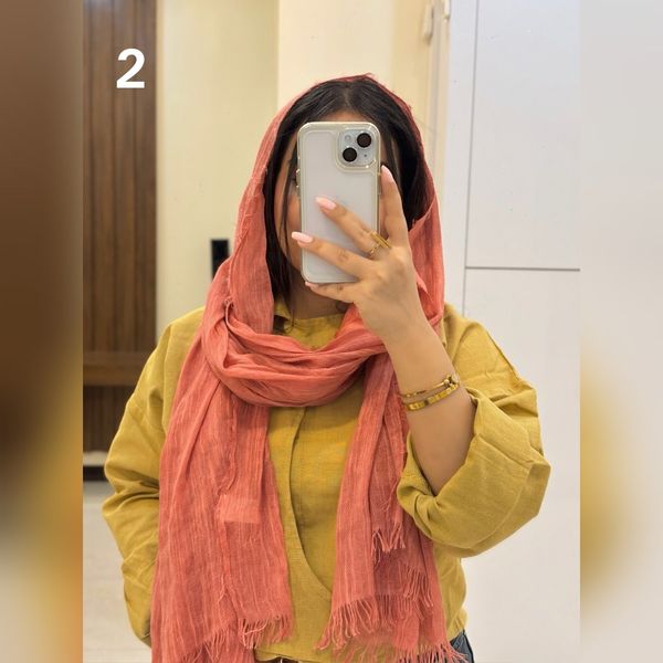 شال وارداتی کنفی دورریش