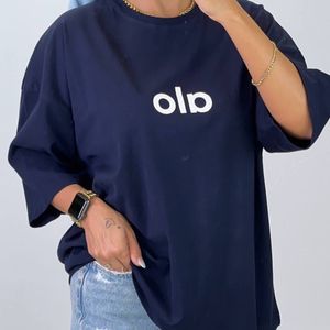 خرید انلاین تیشرت لانگ زنانه طرح alo