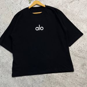 خرید آنلاین تیشرت لانگ زنانه طرح alo