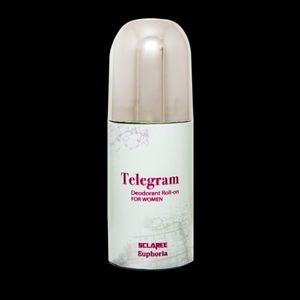 مام رول ضد تعریق زنانه اسکلاره مدل Telegram حجم 60 میلی لیتر – رایحه Eupho