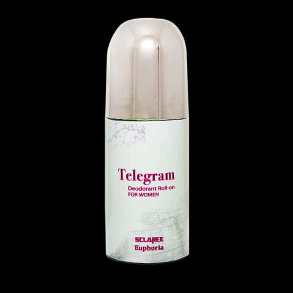 مام رول ضد تعریق زنانه اسکلاره مدل Telegram حجم 60 میلی لیتر – رایحه Eupho