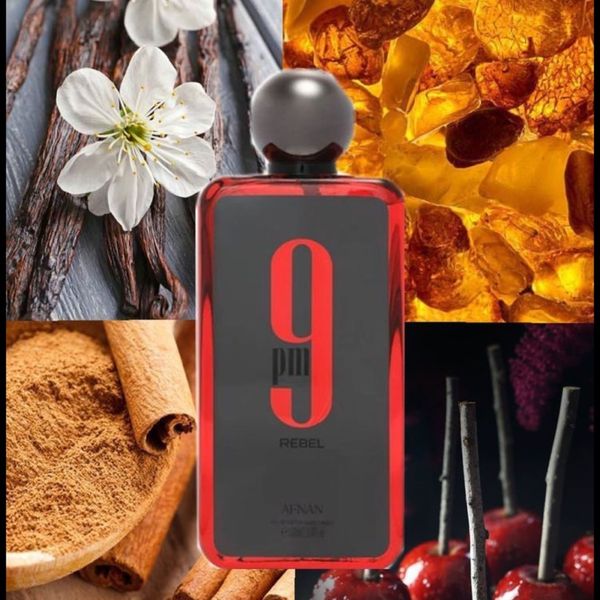 تستر اروپایی عطر ادکلن افنان 9 پی ام ربل | Afnan 9 PM Rebel
