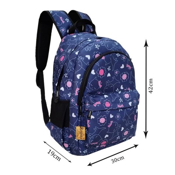 کیف مدرسه دخترانه با جامدادی مدل کیتی برند رسپینا