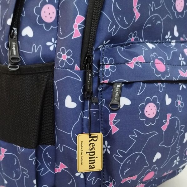 کیف مدرسه دخترانه با جامدادی مدل کیتی برند رسپینا