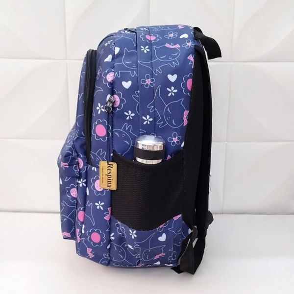 کیف مدرسه دخترانه با جامدادی مدل کیتی برند رسپینا