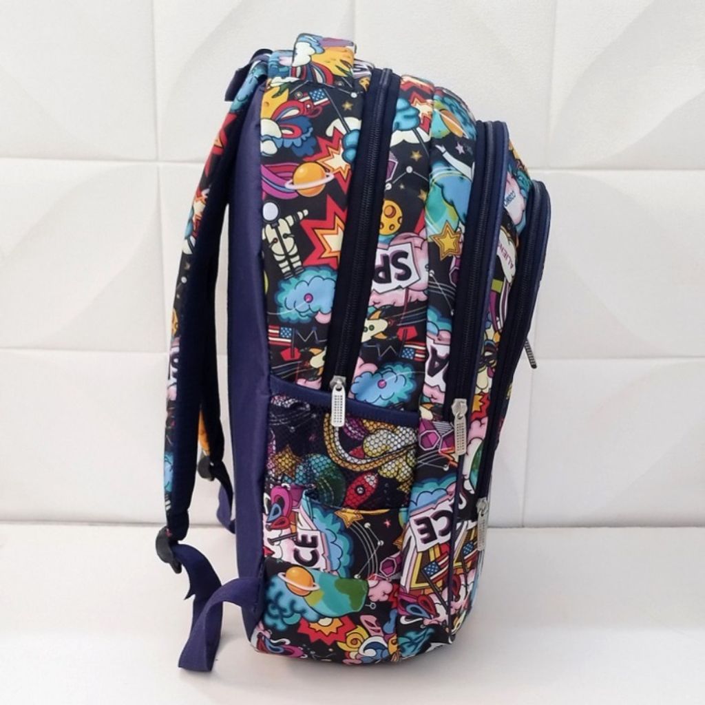 قیمت ارزان کیف مدرسه دخترانه مدل فضایی