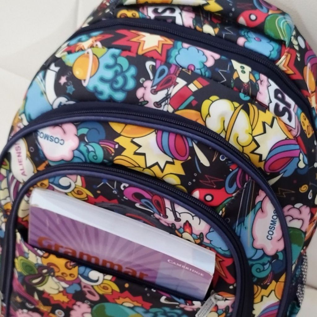 مشخصات کیف مدرسه دخترانه مدل فضایی