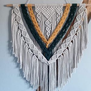 دیوارکوب آویز مکرومه طرح اریا