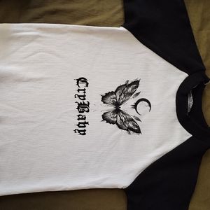 قیمت ارزان کراپ تیشرت پروانه