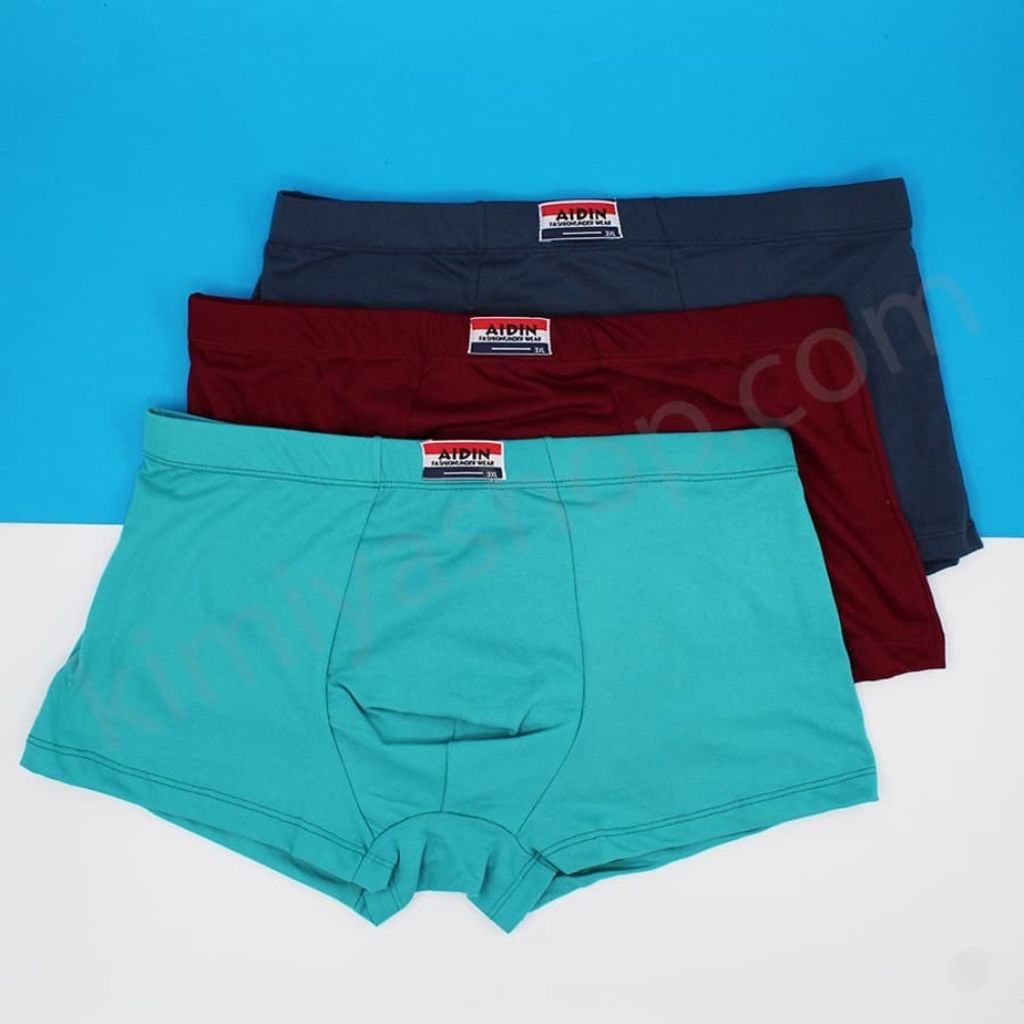 مشخصات پک 3 عددی شورت پادار مردانه – جنس پنبه لاکرا سایز 3XL