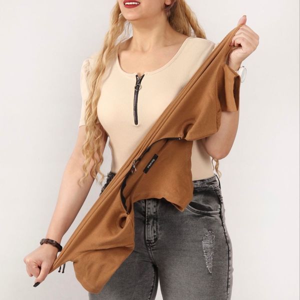 بادی زنانه آستین کوتاه