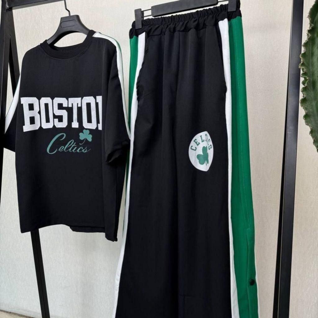 قیمت ارزان تیشرت و شلوار بگ بیرون پوش BOSTON نورا