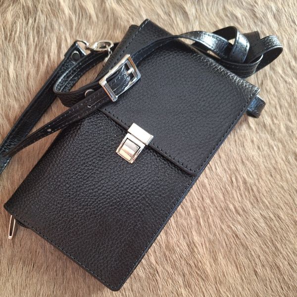 کیف گردنی، دستی چرم طبیعی گاوی