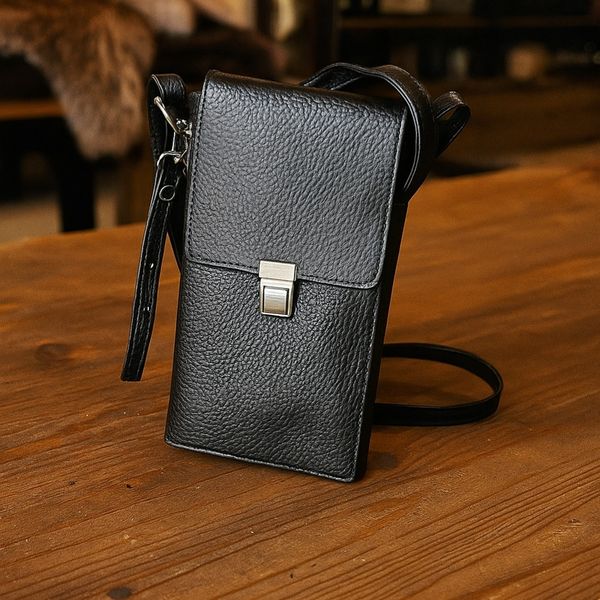 کیف گردنی، دستی چرم طبیعی گاوی