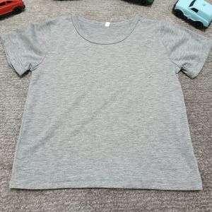 خرید انلاین تیشرت بیسیک طوسی وارداتی