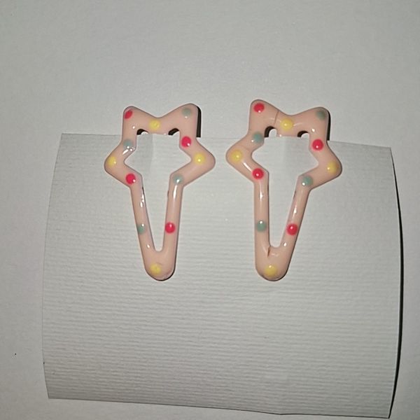 گیره مو طرح ستاره