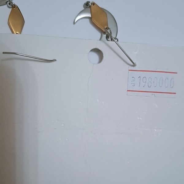 گوشواره استیل مدل ماه