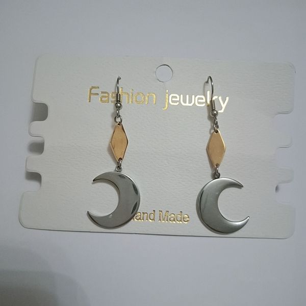 گوشواره استیل مدل ماه