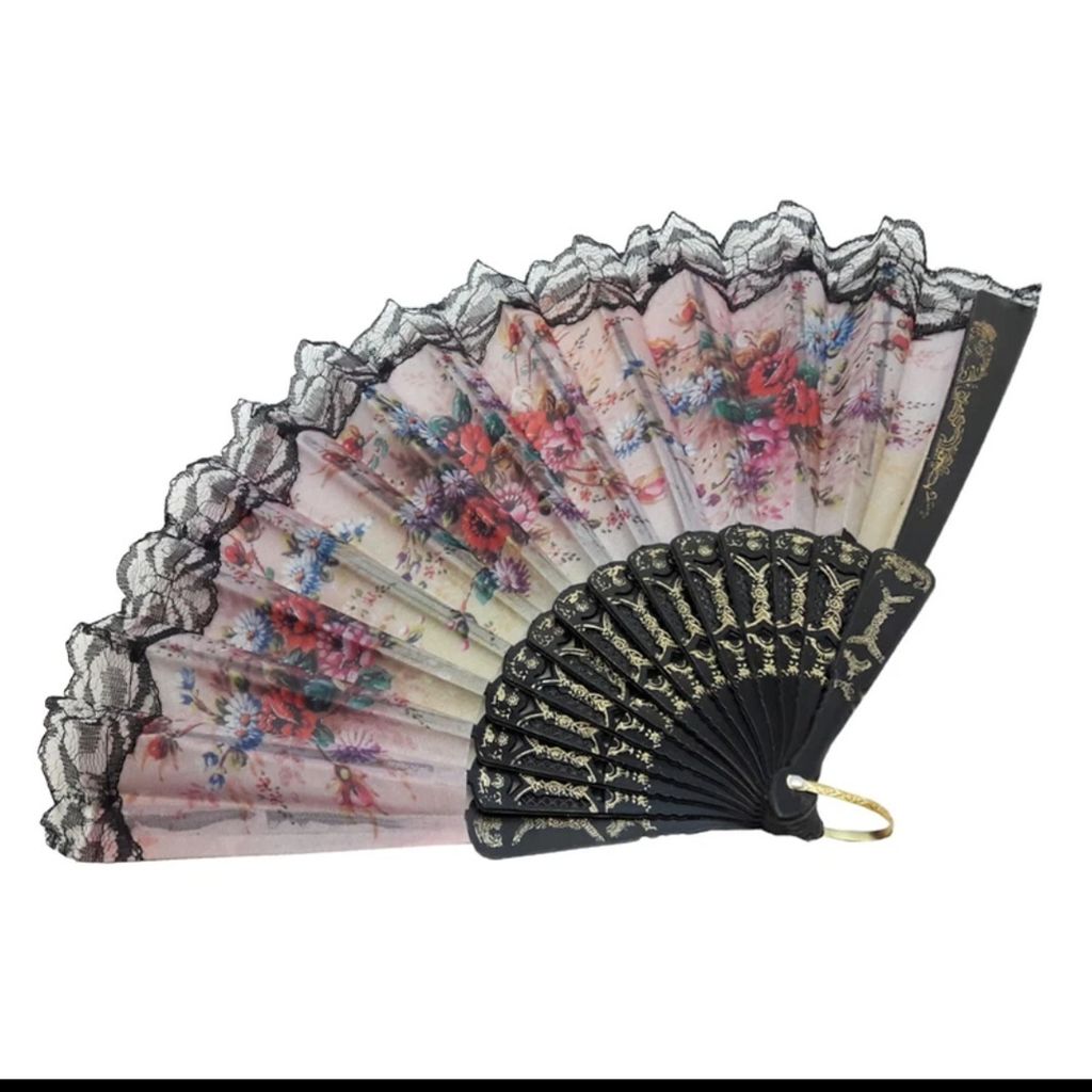 قیمت ارزان بادبزن  تاشو دستی