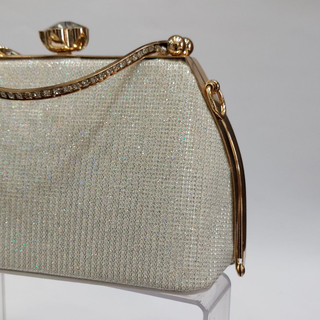 فروش اینترنتی کیف زنانه مجلسی نگین دار