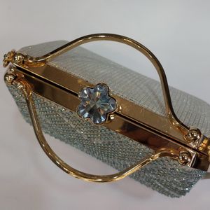 قیمت کیف زنانه مجلسی نگین دار