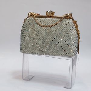 کیف زنانه مجلسی نگین دار