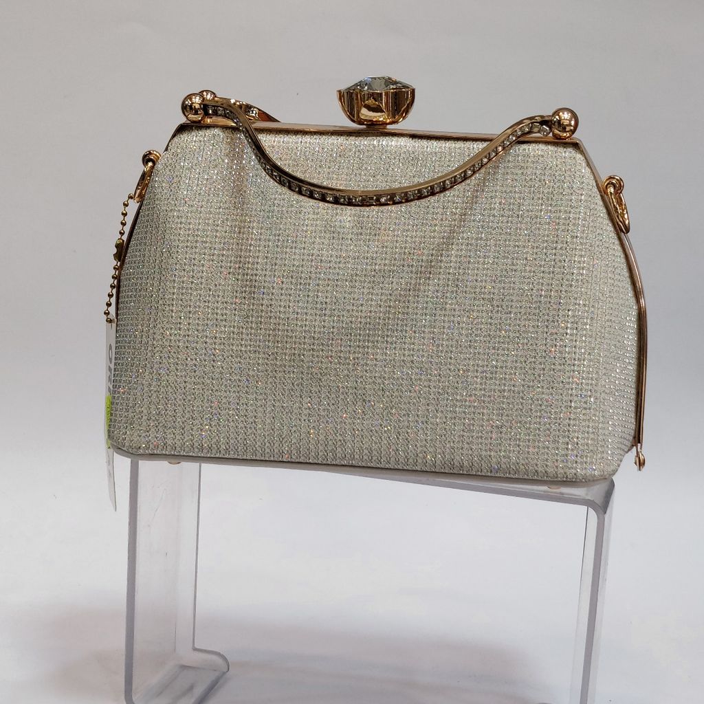 خرید انلاین کیف زنانه مجلسی نگین دار