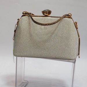 خرید انلاین کیف زنانه مجلسی نگین دار