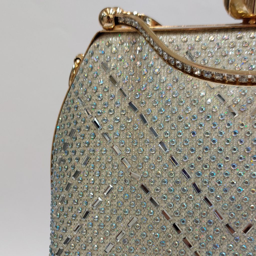 خرید انلاین کیف زنانه مجلسی نگین دار