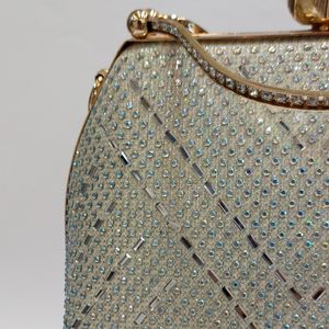 خرید انلاین کیف زنانه مجلسی نگین دار