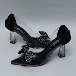 خرید انلاین کفش مجلسی زنانه پاشنه بلند طلقی پاپیونی