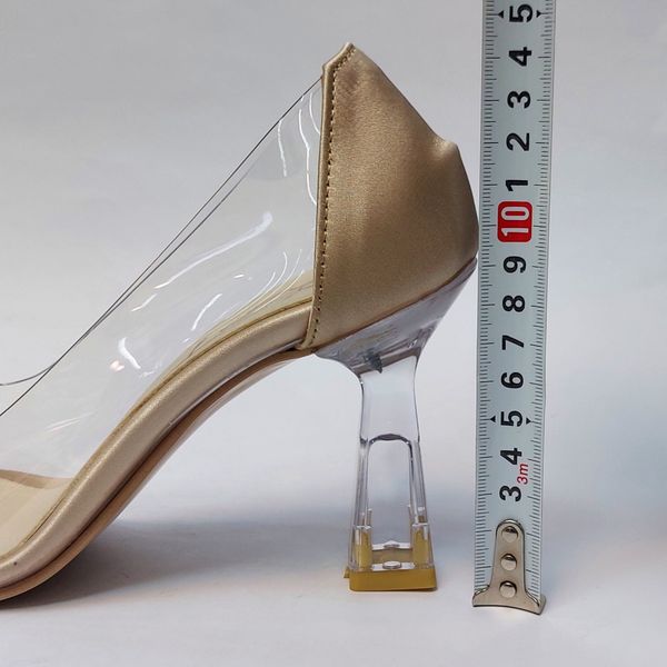 کفش مجلسی زنانه پاشنه بلند طلقی پاپیونی YSL