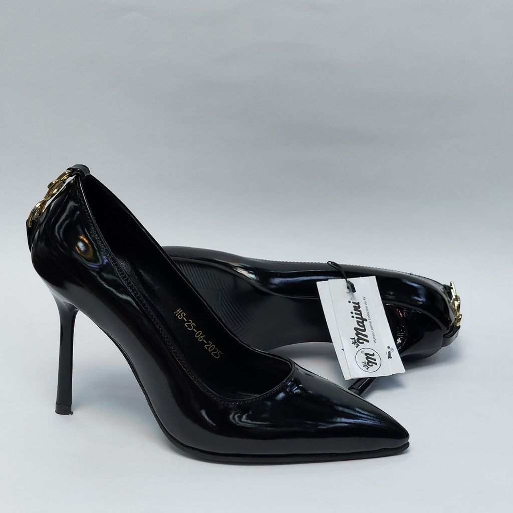 خرید انلاین کفش زنانه مجلسی پاشنه بلند طرح جدید YSL مشکی