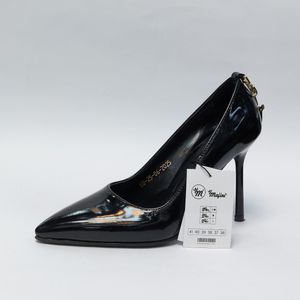 کفش زنانه مجلسی پاشنه بلند طرح جدید YSL مشکی