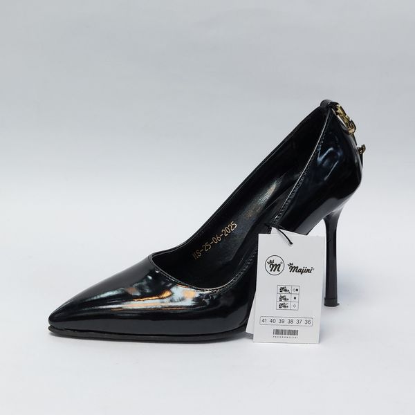 کفش زنانه مجلسی پاشنه بلند طرح جدید YSL مشکی