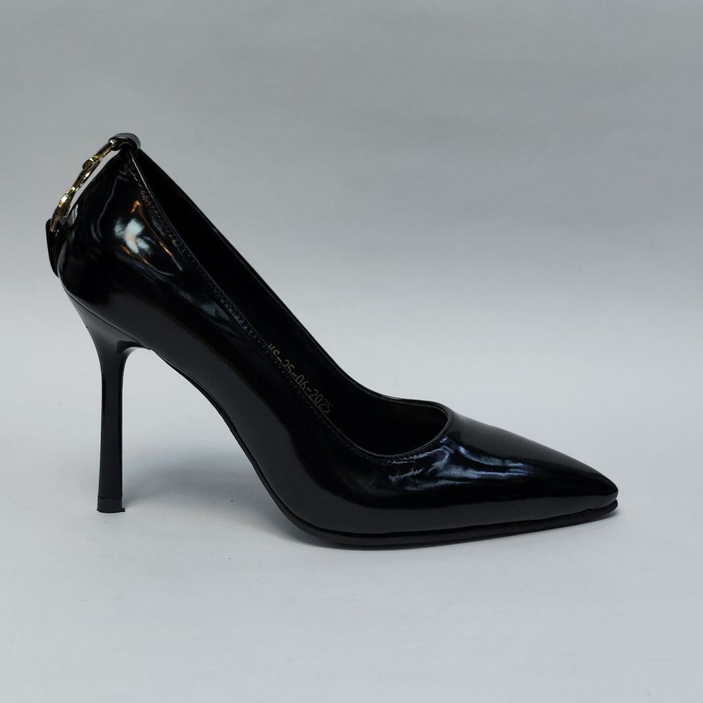 خرید آنلاین کفش زنانه مجلسی پاشنه بلند طرح جدید YSL مشکی