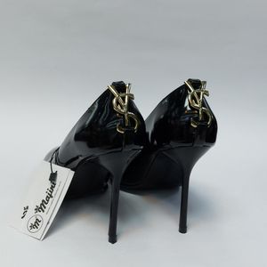 خرید آنلاین کفش زنانه مجلسی پاشنه بلند طرح جدید YSL مشکی