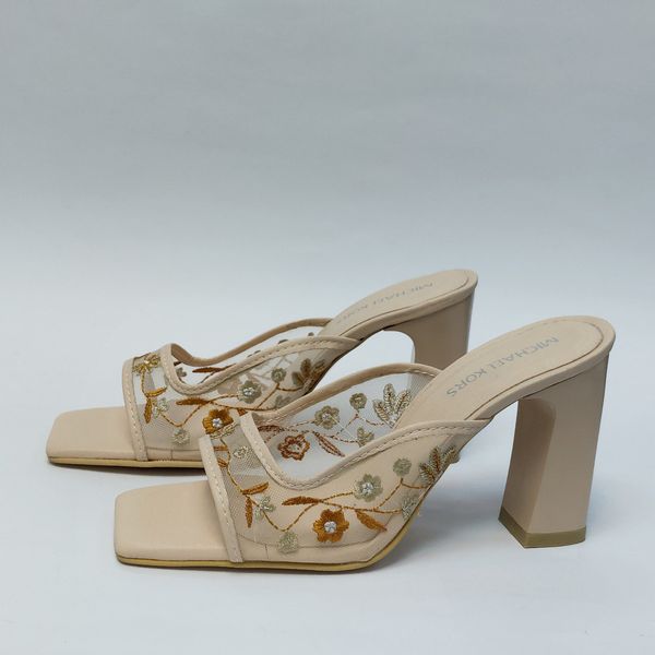 کفش زنانه مجلسی توری گلدوزی شده طرح جدید