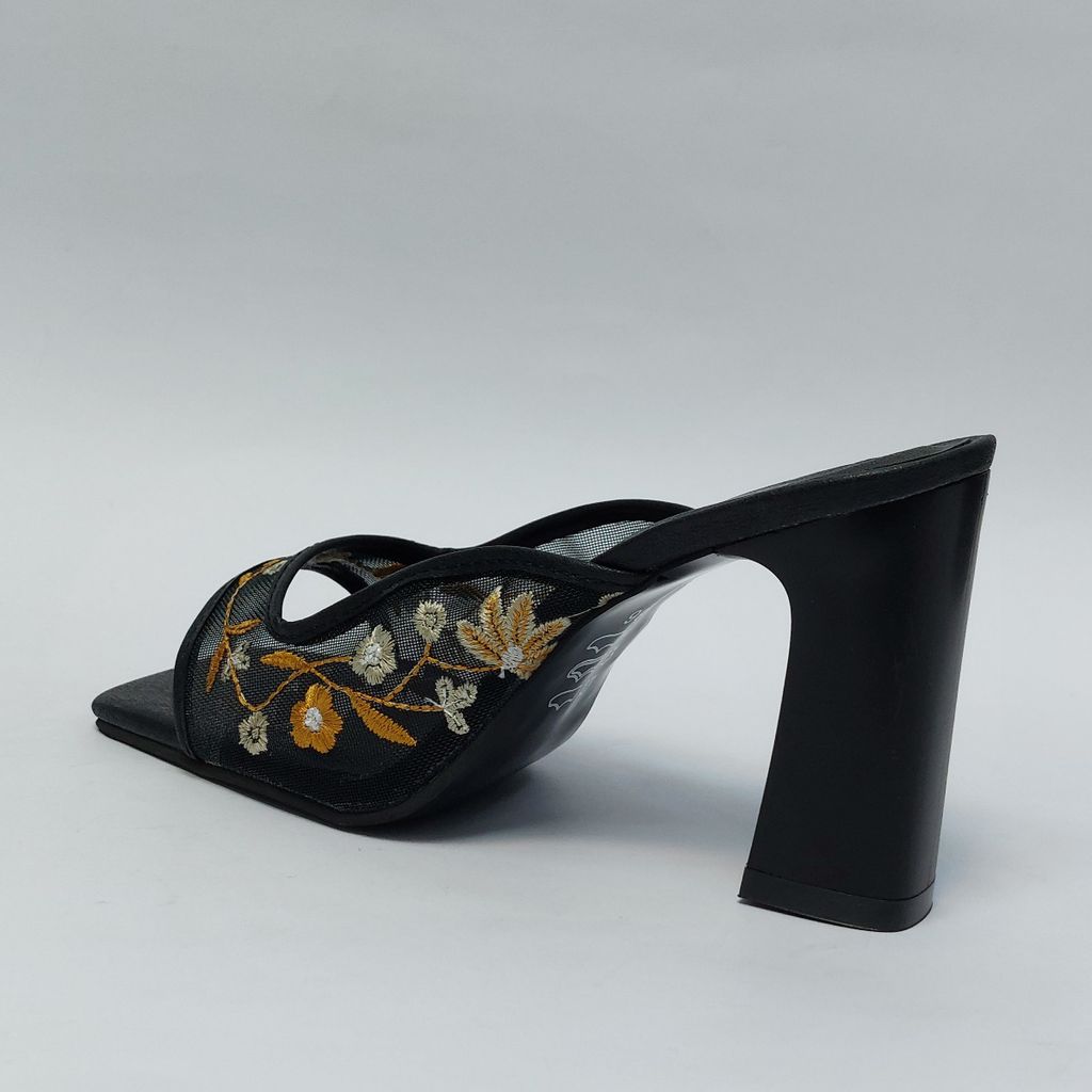 قیمت کفش زنانه مجلسی توری گلدوزی شده پاشنه بلند جدید