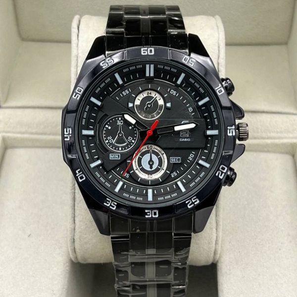 ساعت مچی مردانه مارک کاسیو طرح سه موتوره