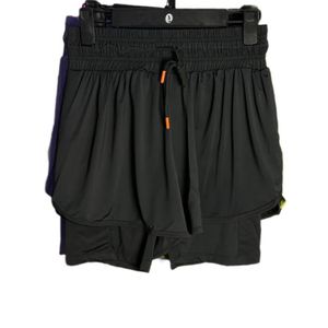 فروش اینترنتی شورتک کشاله دار ورزشی زنانه sh45e